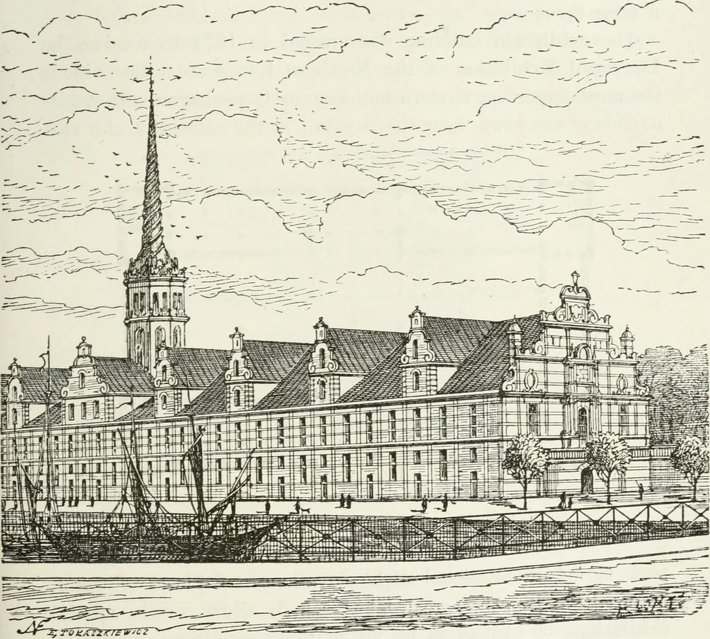 An illustration from Notes and sketches of an architect taken during a journey in the northwest of Europe;, 1877, leaf 376