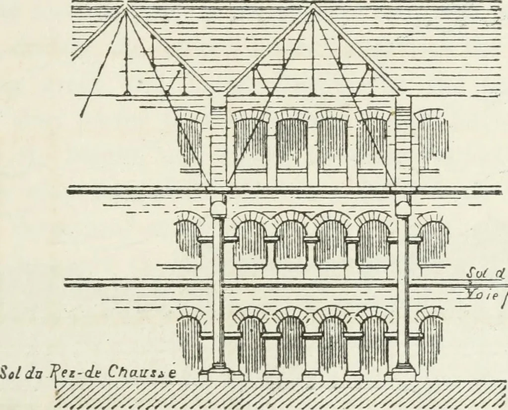 An illustration from Notes and sketches of an architect taken during a journey in the northwest of Europe;, 1877, leaf 378