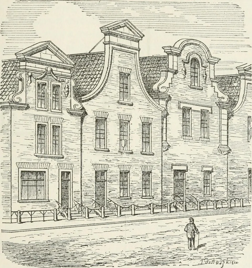 An illustration from Notes and sketches of an architect taken during a journey in the northwest of Europe;, 1877, leaf 42
