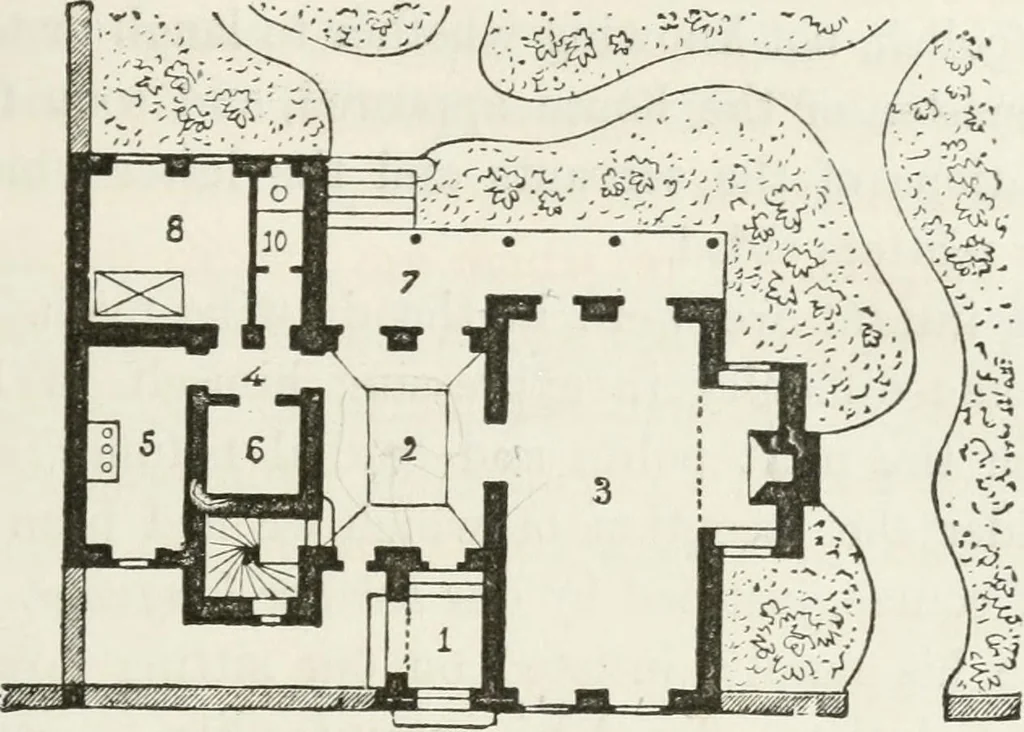 An illustration from Notes and sketches of an architect taken during a journey in the northwest of Europe;, 1877, leaf 426