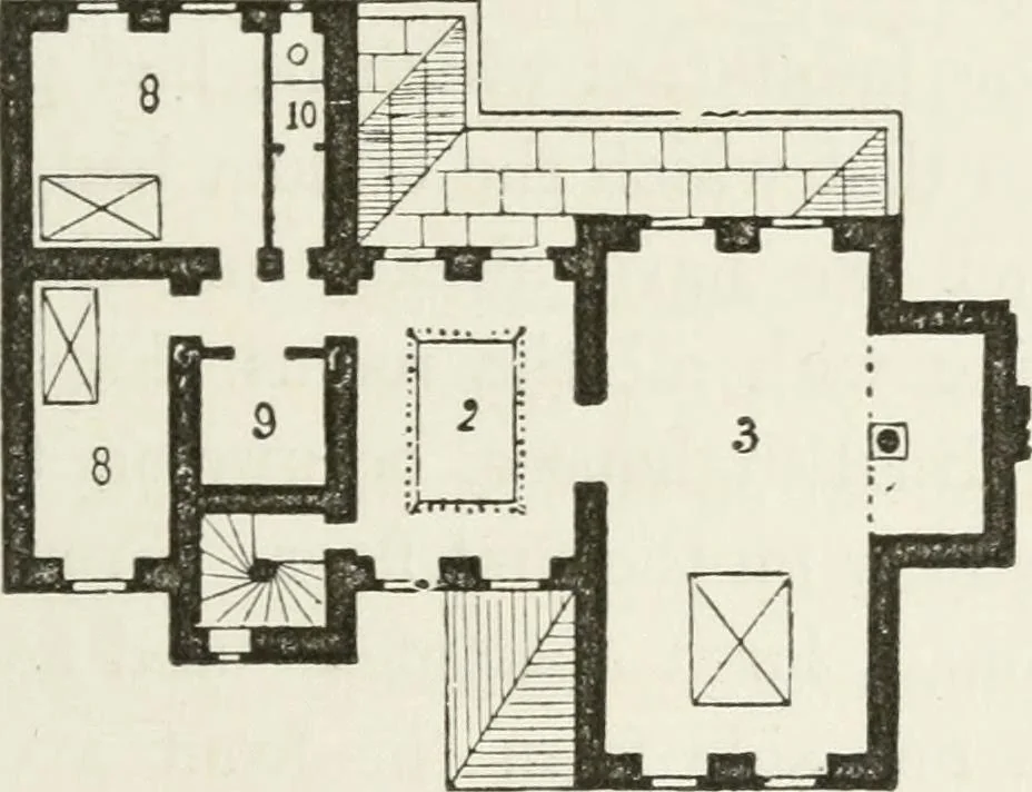 An illustration from Notes and sketches of an architect taken during a journey in the northwest of Europe;, 1877, leaf 426