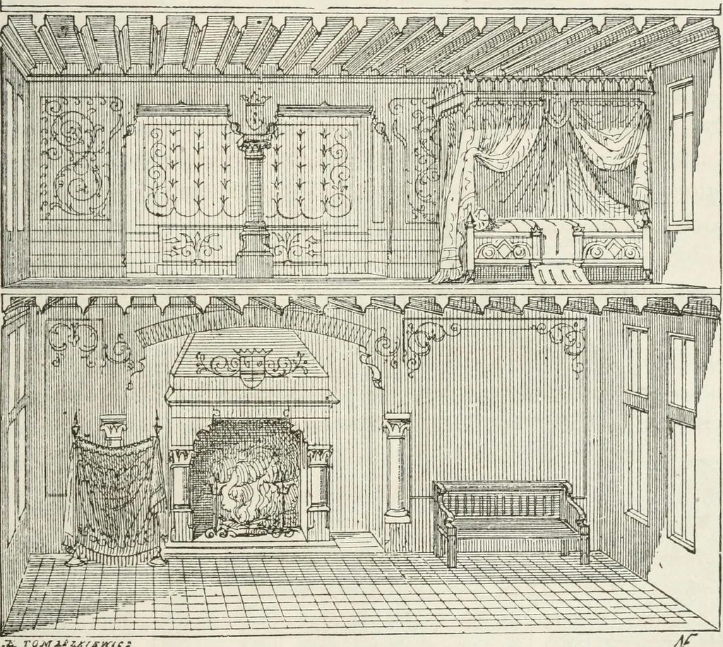 An illustration from Notes and sketches of an architect taken during a journey in the northwest of Europe;, 1877, leaf 428