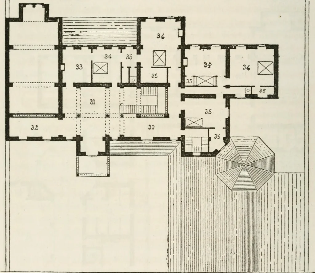 An illustration from Notes and sketches of an architect taken during a journey in the northwest of Europe;, 1877, leaf 433