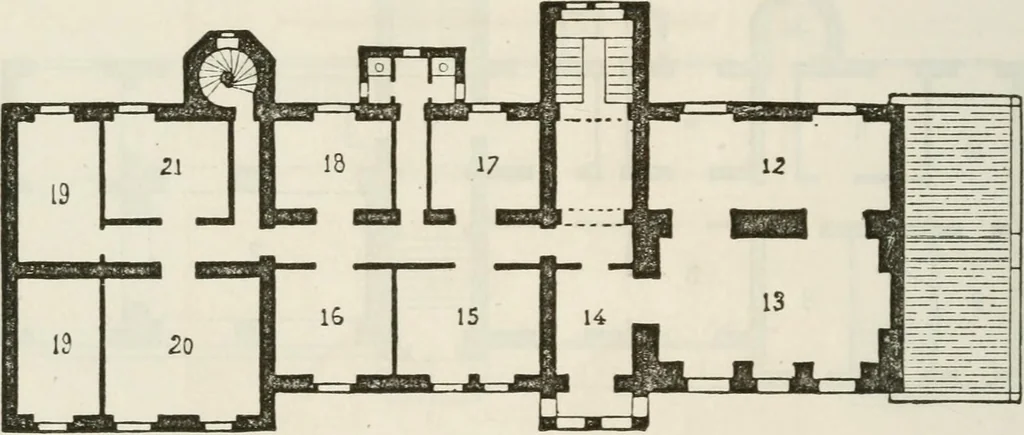 An illustration from Notes and sketches of an architect taken during a journey in the northwest of Europe;, 1877, leaf 443