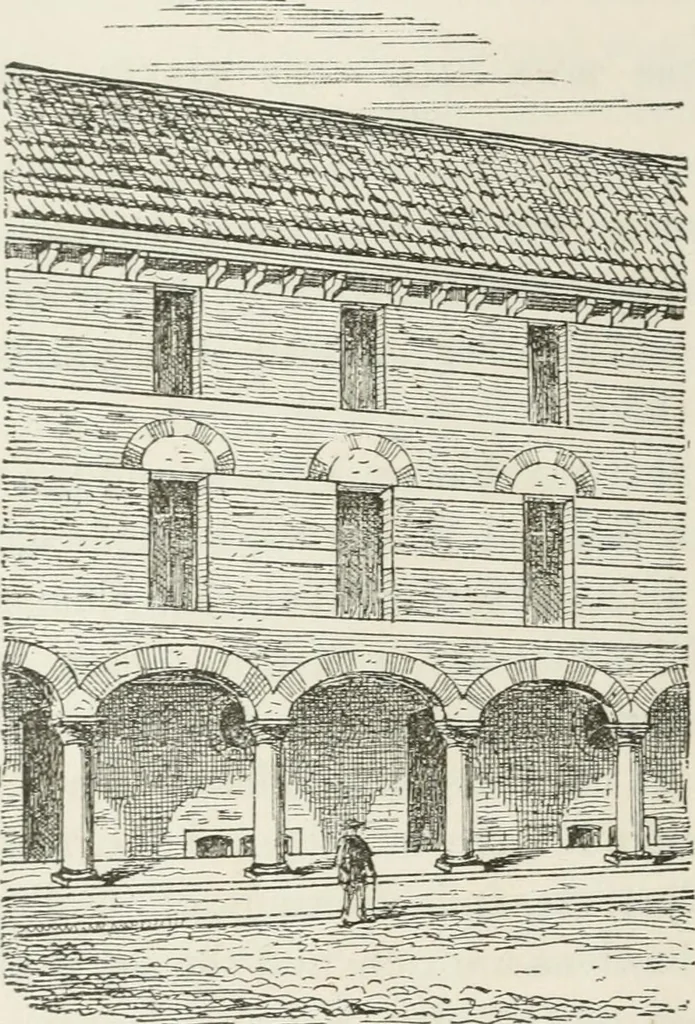 An illustration from Notes and sketches of an architect taken during a journey in the northwest of Europe;, 1877, leaf 49