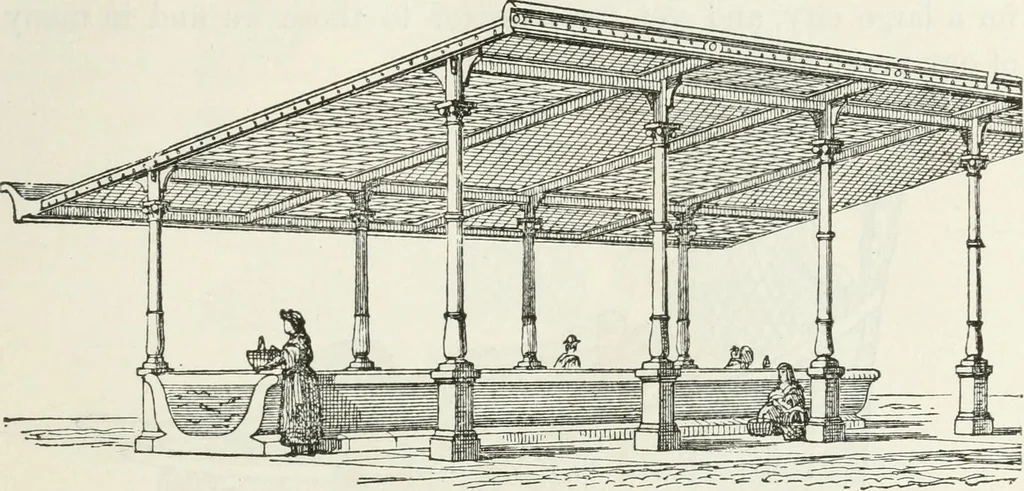 An illustration from Notes and sketches of an architect taken during a journey in the northwest of Europe;, 1877, leaf 56