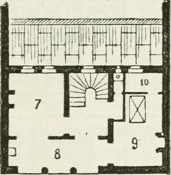 An illustration from Notes and sketches of an architect taken during a journey in the northwest of Europe;, 1877, leaf 60
