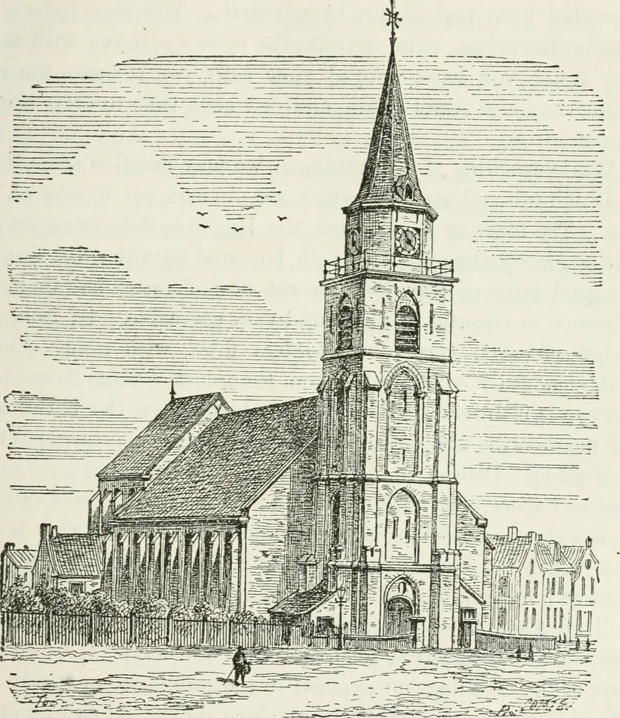 An illustration from Notes and sketches of an architect taken during a journey in the northwest of Europe;, 1877, leaf 72
