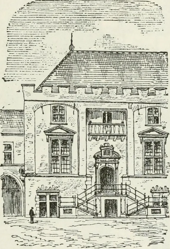 An illustration from Notes and sketches of an architect taken during a journey in the northwest of Europe;, 1877, leaf 84