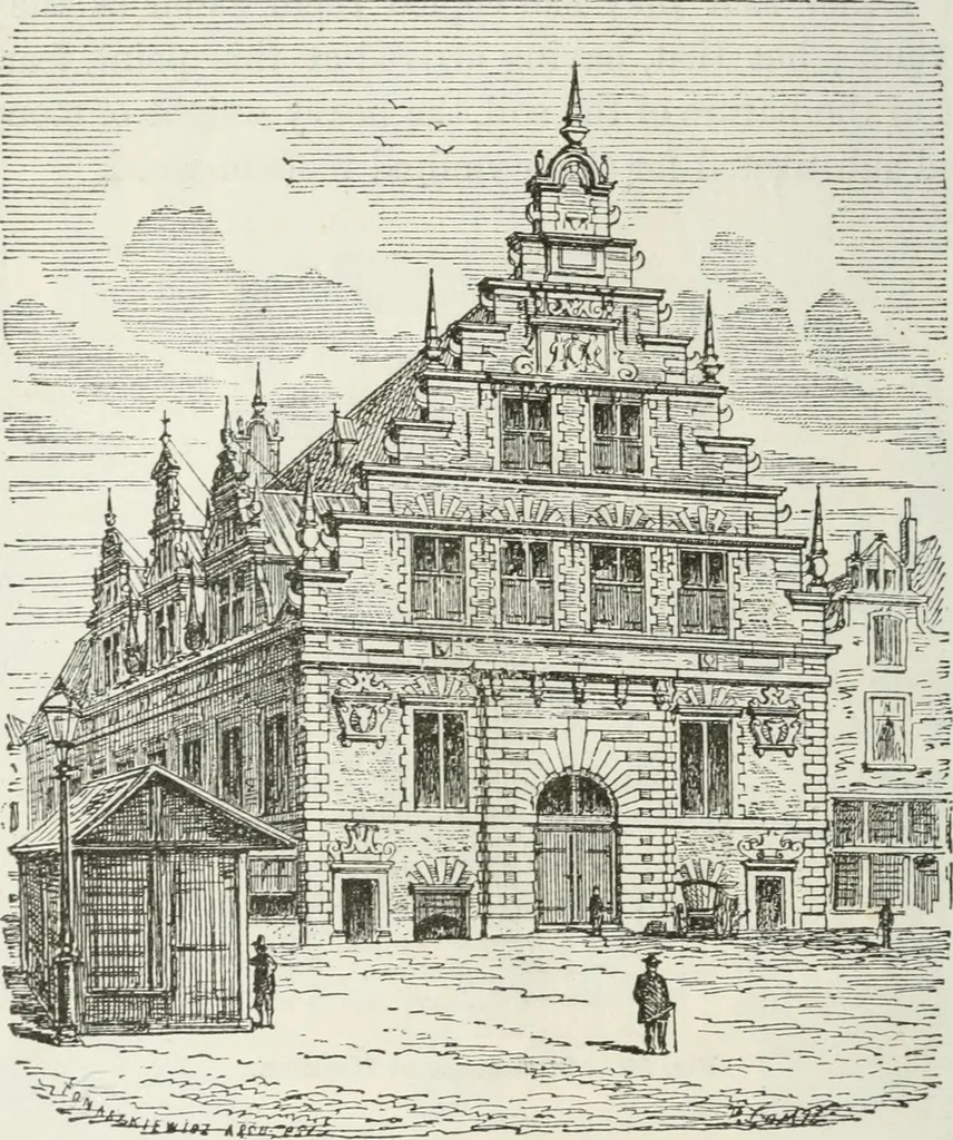 An illustration from Notes and sketches of an architect taken during a journey in the northwest of Europe;, 1877, leaf 85