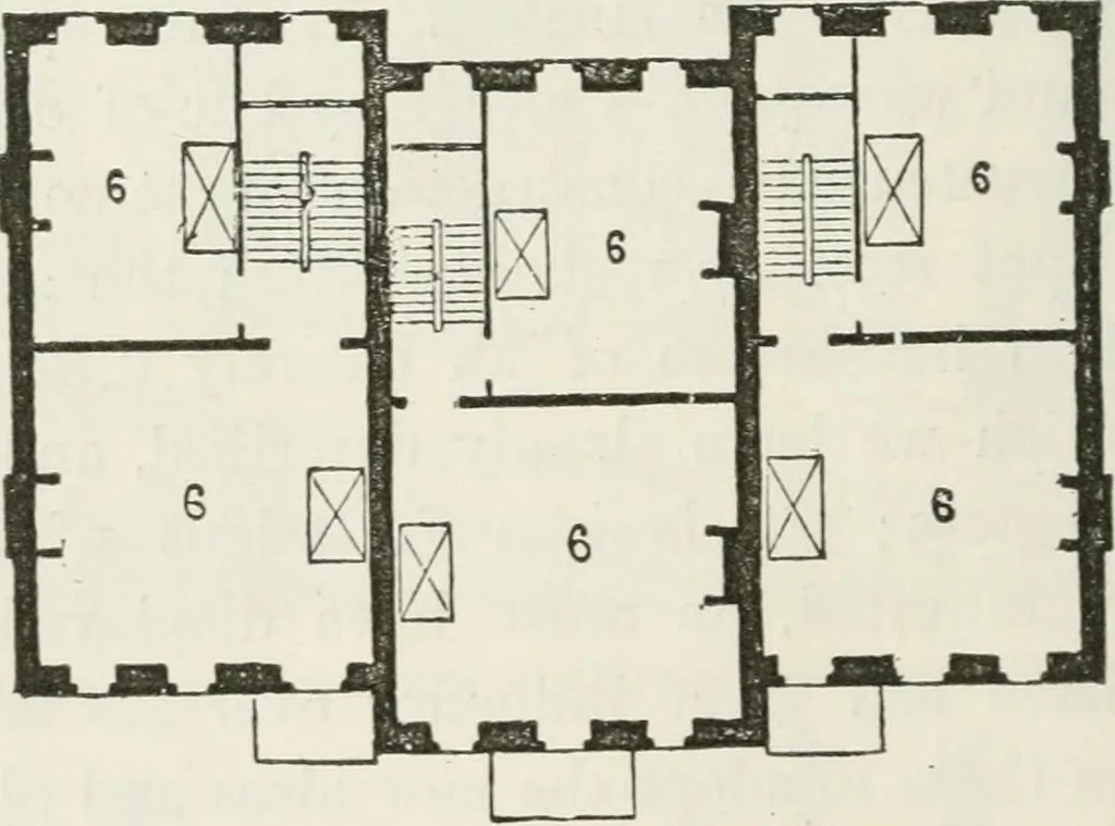 An illustration from Notes and sketches of an architect taken during a journey in the northwest of Europe;, 1877, leaf 99