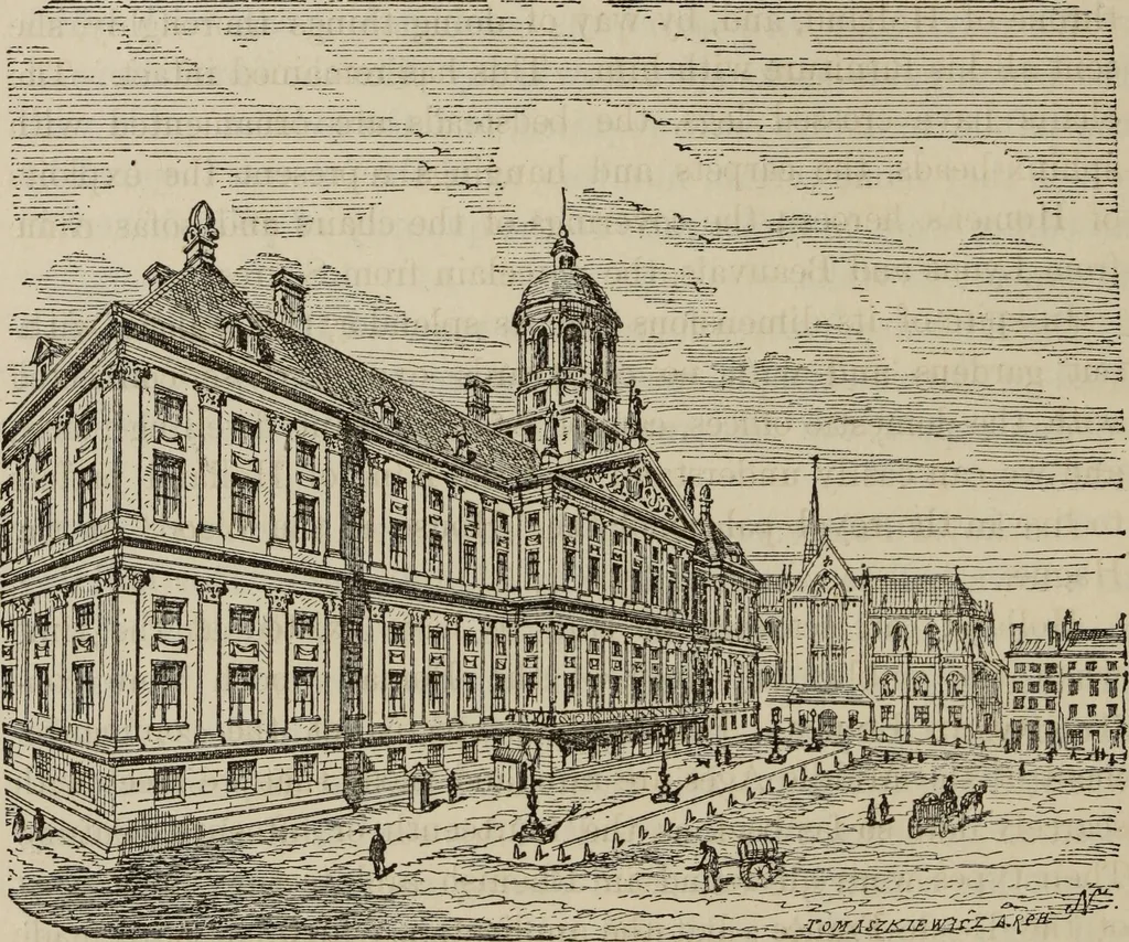 An illustration from Notes and sketches of an architect taken during a journey in the northwest of Europe;, 1877, leaf 105