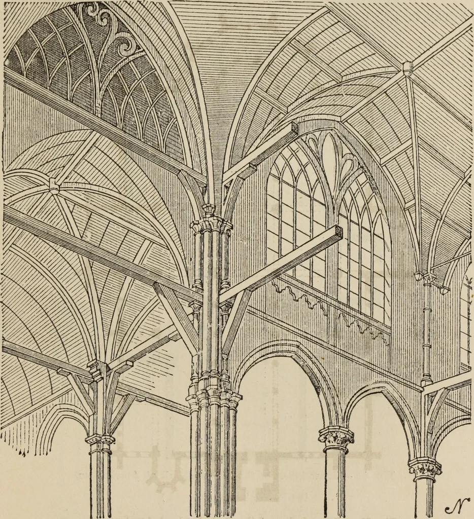 An illustration from Notes and sketches of an architect taken during a journey in the northwest of Europe;, 1877, leaf 108