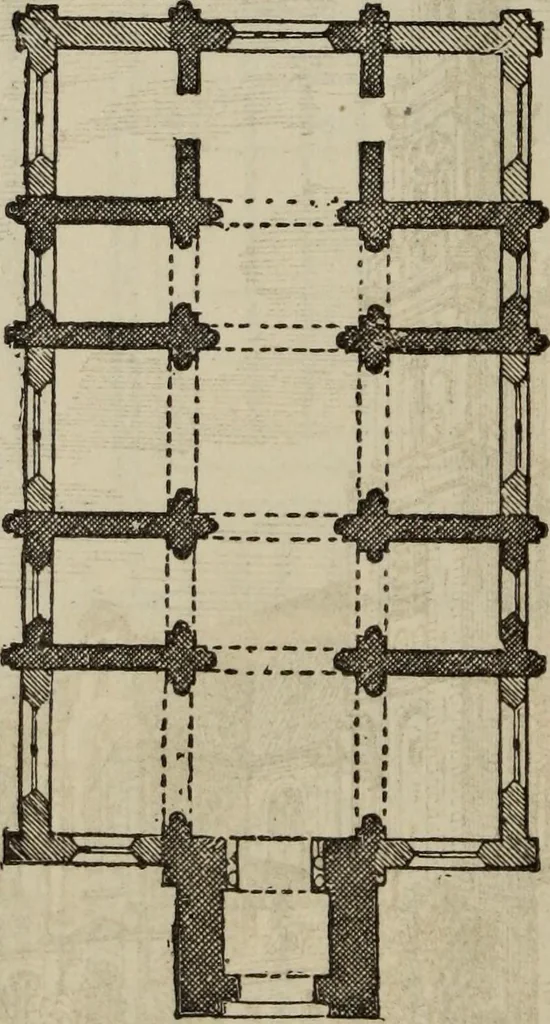An illustration from Notes and sketches of an architect taken during a journey in the northwest of Europe;, 1877, leaf 111
