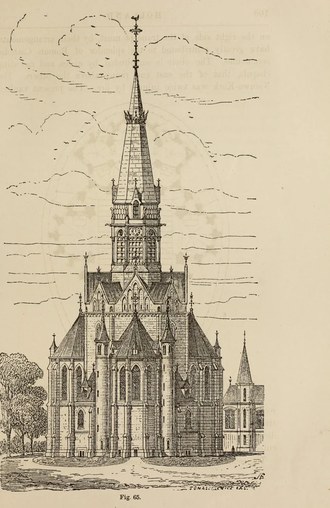 An illustration from Notes and sketches of an architect taken during a journey in the northwest of Europe;, 1877, leaf 114