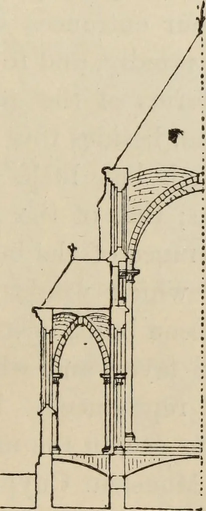 An illustration from Notes and sketches of an architect taken during a journey in the northwest of Europe;, 1877, leaf 116