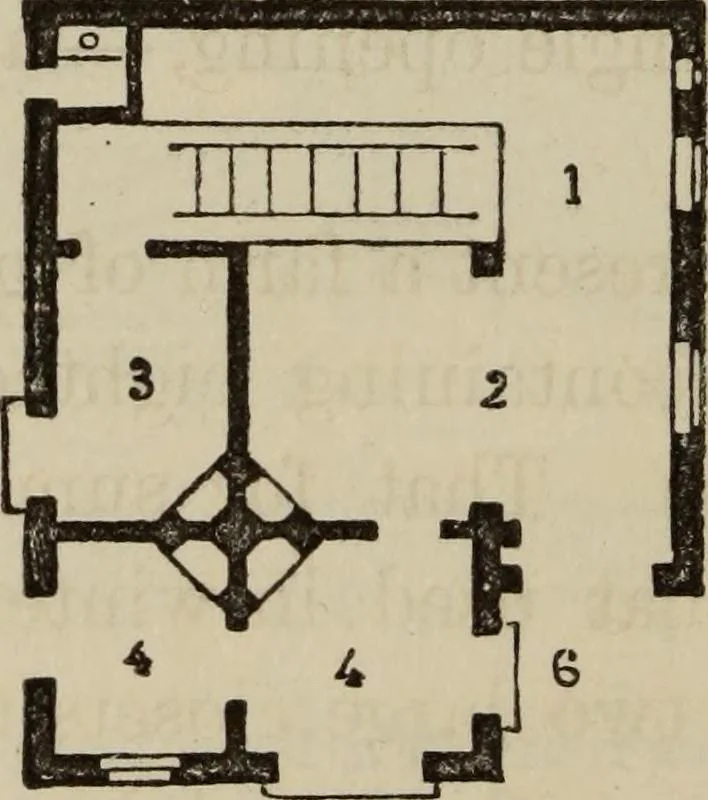 An illustration from Notes and sketches of an architect taken during a journey in the northwest of Europe;, 1877, leaf 139