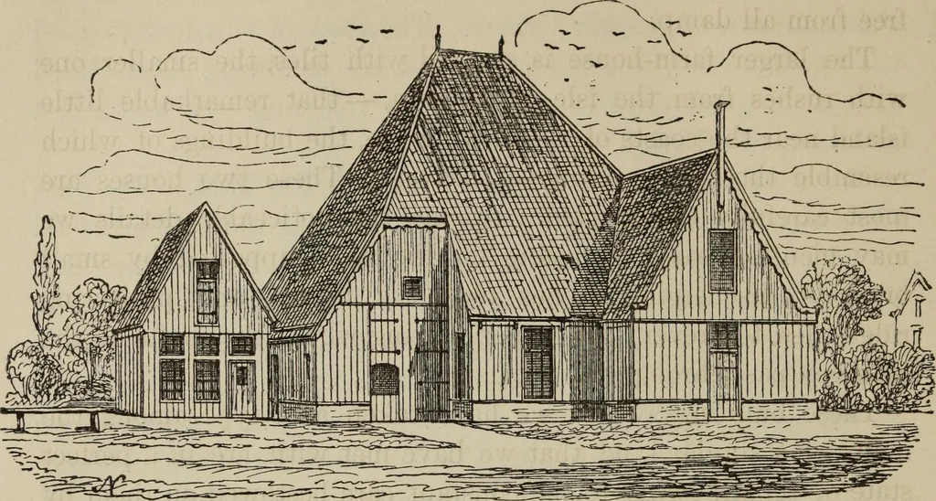 An illustration from Notes and sketches of an architect taken during a journey in the northwest of Europe;, 1877, leaf 141