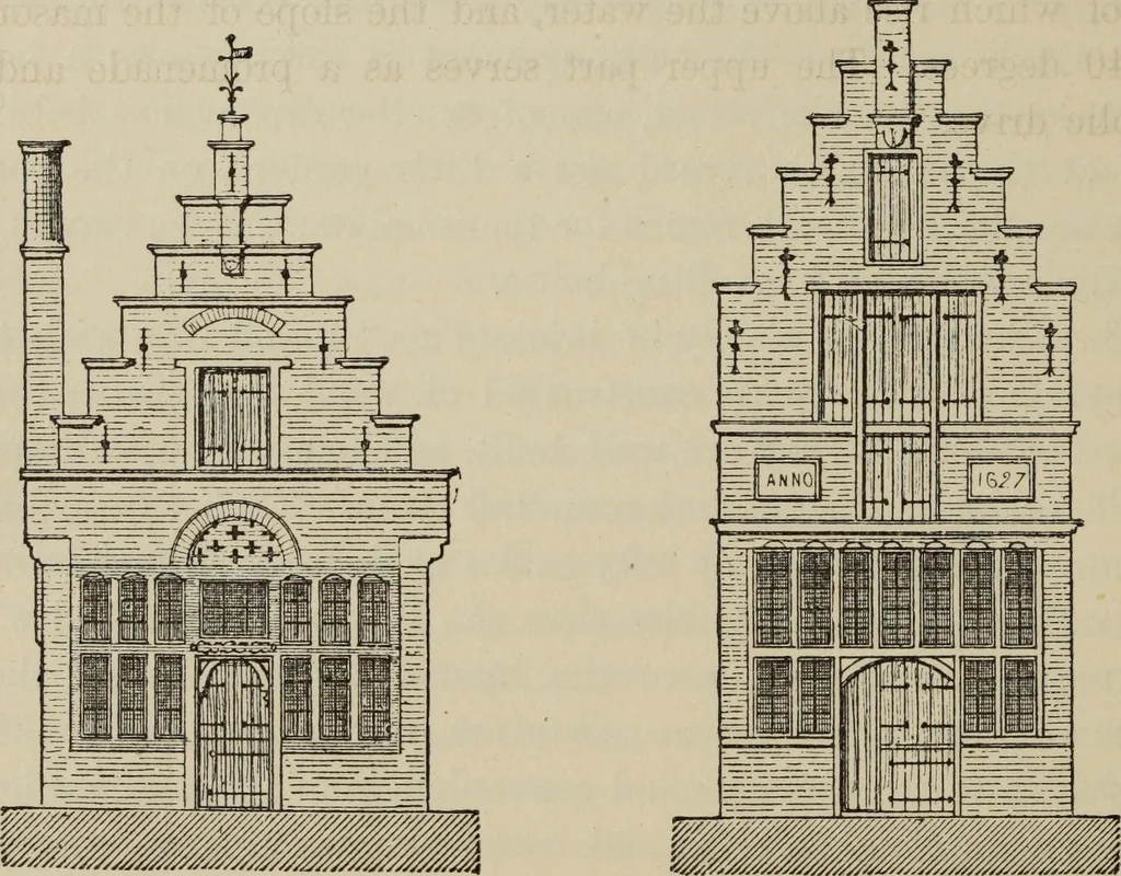 An illustration from Notes and sketches of an architect taken during a journey in the northwest of Europe;, 1877, leaf 145