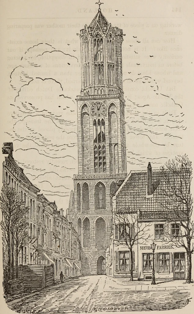 An illustration from Notes and sketches of an architect taken during a journey in the northwest of Europe;, 1877, leaf 150