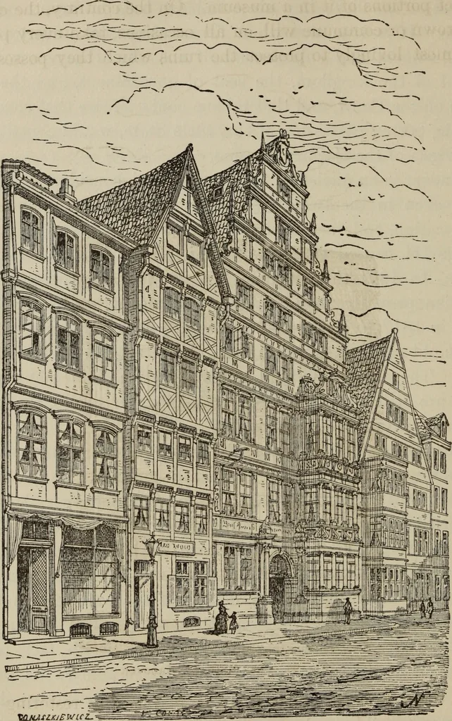An illustration from Notes and sketches of an architect taken during a journey in the northwest of Europe;, 1877, leaf 183