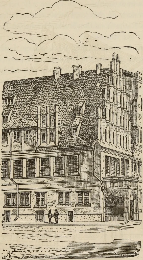 An illustration from Notes and sketches of an architect taken during a journey in the northwest of Europe;, 1877, leaf 184