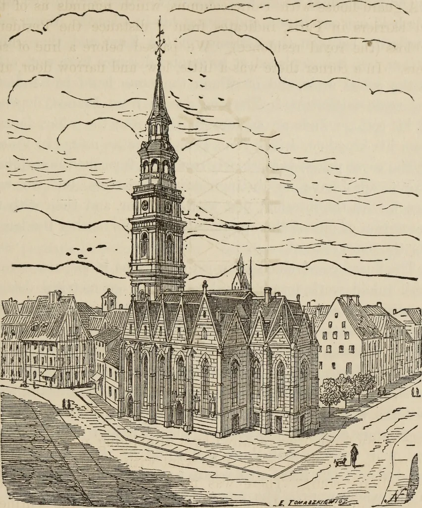 An illustration from Notes and sketches of an architect taken during a journey in the northwest of Europe;, 1877, leaf 188