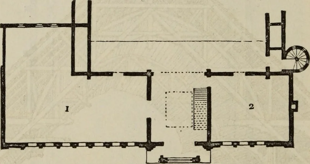 An illustration from Notes and sketches of an architect taken during a journey in the northwest of Europe;, 1877, leaf 197
