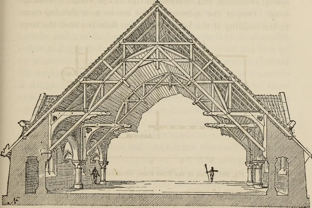 An illustration from Notes and sketches of an architect taken during a journey in the northwest of Europe;, 1877, leaf 198