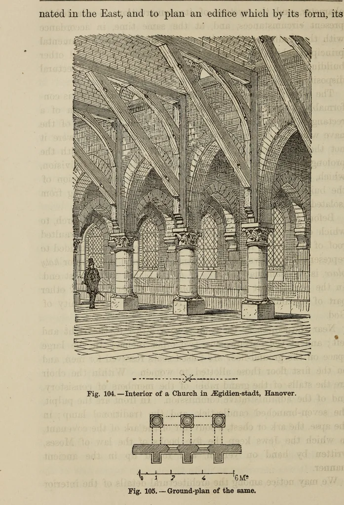 An illustration from Notes and sketches of an architect taken during a journey in the northwest of Europe;, 1877, leaf 201
