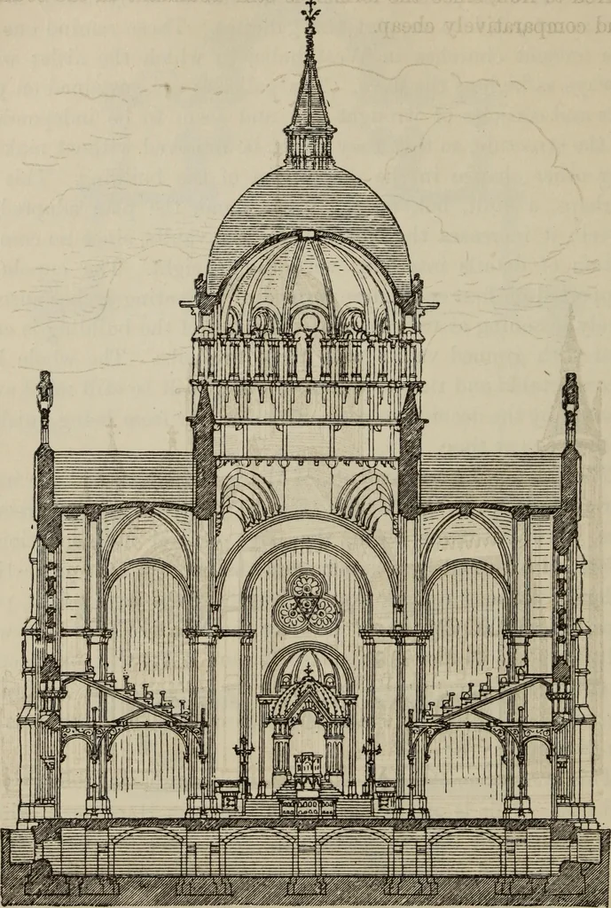 An illustration from Notes and sketches of an architect taken during a journey in the northwest of Europe;, 1877, leaf 205