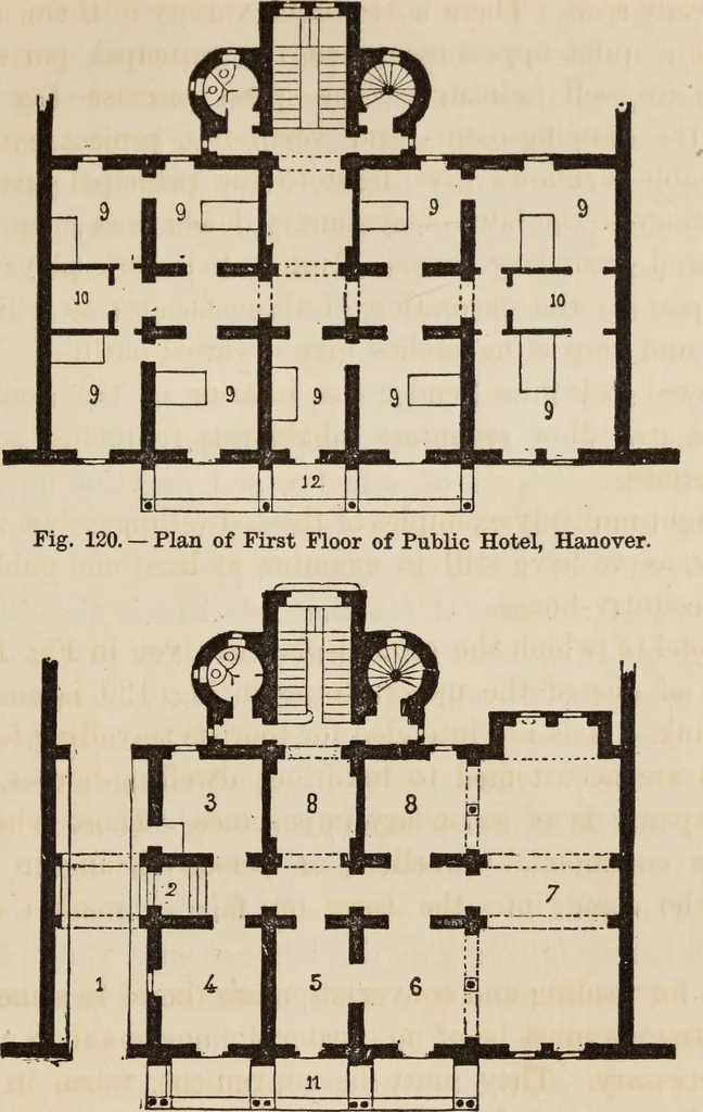 An illustration from Notes and sketches of an architect taken during a journey in the northwest of Europe;, 1877, leaf 230