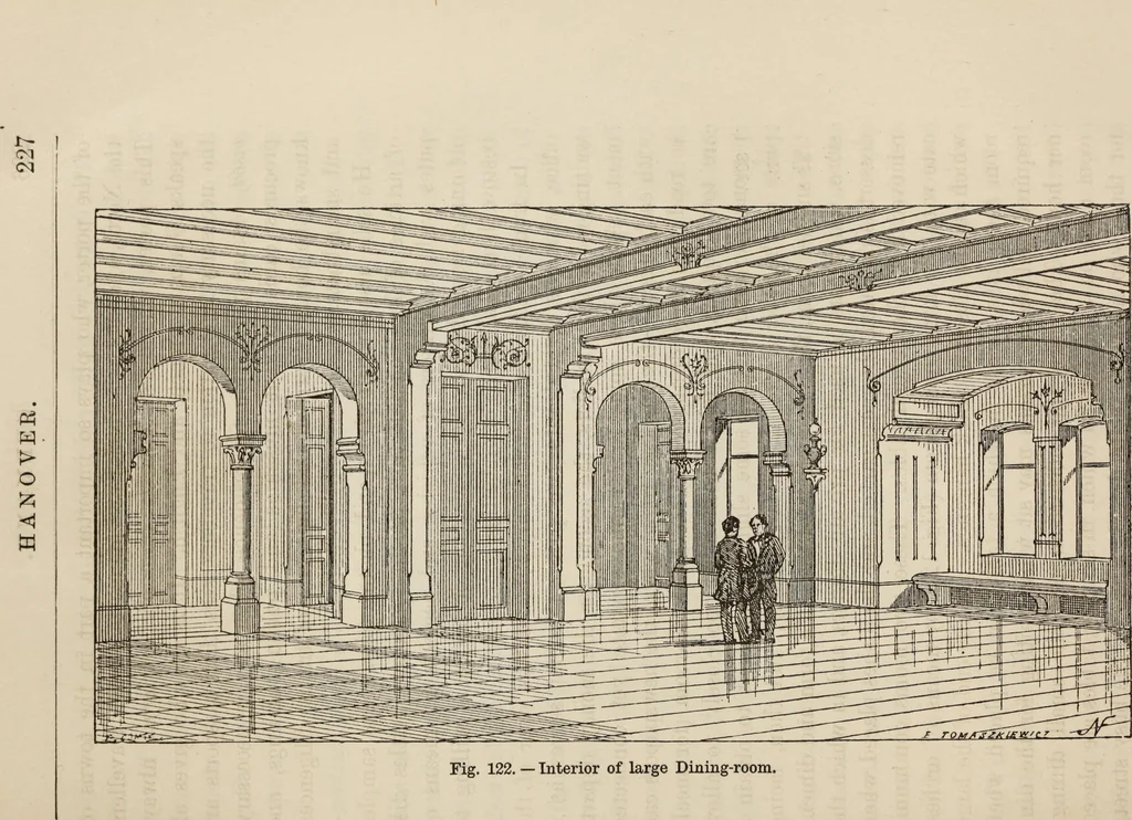 An illustration from Notes and sketches of an architect taken during a journey in the northwest of Europe;, 1877, leaf 232
