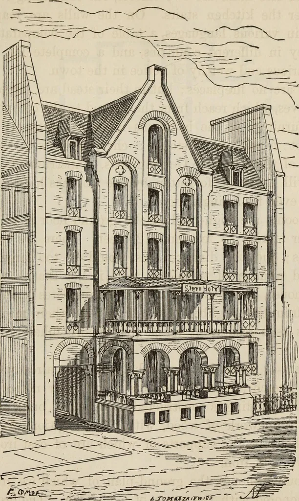 An illustration from Notes and sketches of an architect taken during a journey in the northwest of Europe;, 1877, leaf 234