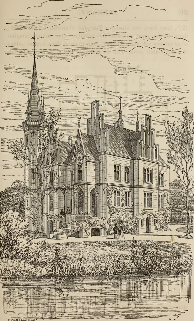 An illustration from Notes and sketches of an architect taken during a journey in the northwest of Europe;, 1877, leaf 236