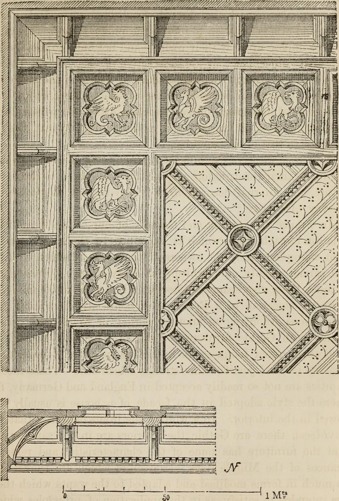 An illustration from Notes and sketches of an architect taken during a journey in the northwest of Europe;, 1877, leaf 242