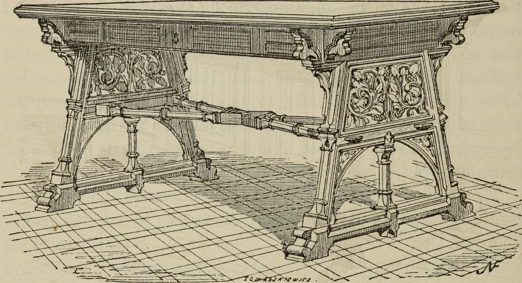 An illustration from Notes and sketches of an architect taken during a journey in the northwest of Europe;, 1877, leaf 247