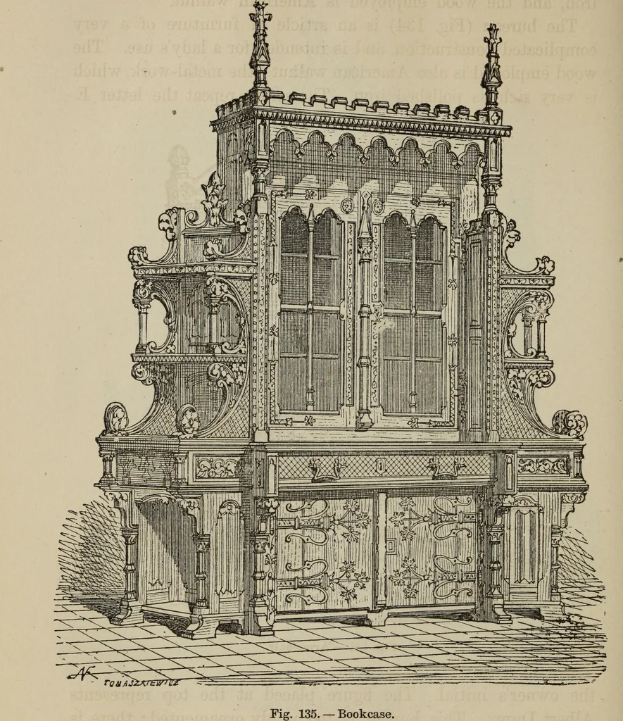 An illustration from Notes and sketches of an architect taken during a journey in the northwest of Europe;, 1877, leaf 253