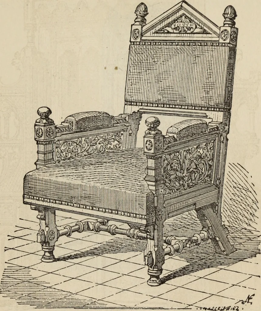 An illustration from Notes and sketches of an architect taken during a journey in the northwest of Europe;, 1877, leaf 254