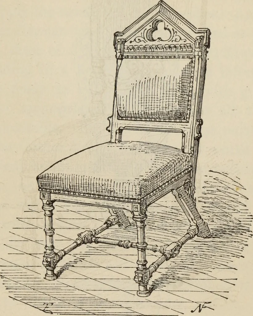 An illustration from Notes and sketches of an architect taken during a journey in the northwest of Europe;, 1877, leaf 256