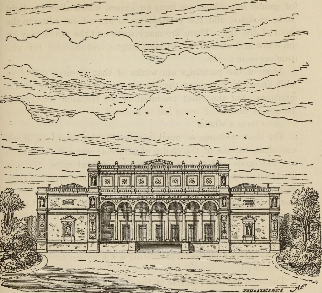 An illustration from Notes and sketches of an architect taken during a journey in the northwest of Europe;, 1877, leaf 276