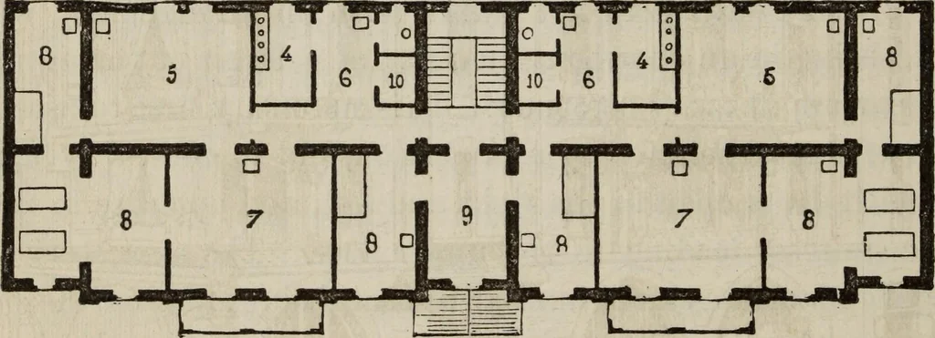 An illustration from Notes and sketches of an architect taken during a journey in the northwest of Europe;, 1877, leaf 291