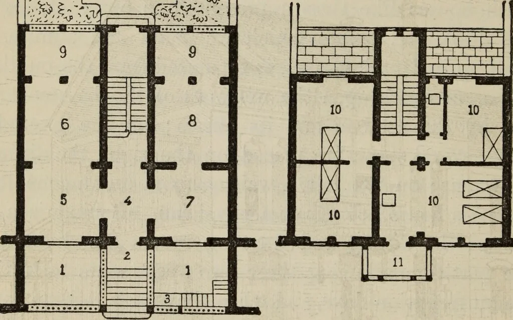 An illustration from Notes and sketches of an architect taken during a journey in the northwest of Europe;, 1877, leaf 295