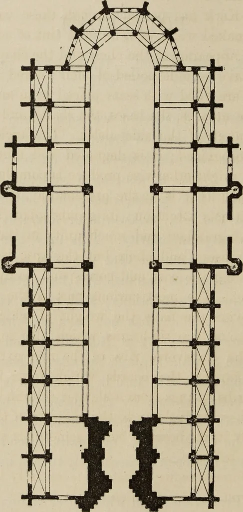 An illustration from Notes and sketches of an architect taken during a journey in the northwest of Europe;, 1877, leaf 31