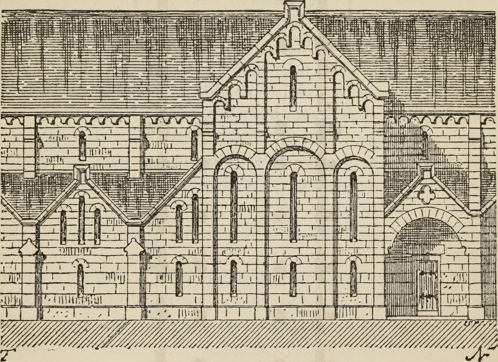 An illustration from Notes and sketches of an architect taken during a journey in the northwest of Europe;, 1877, leaf 350