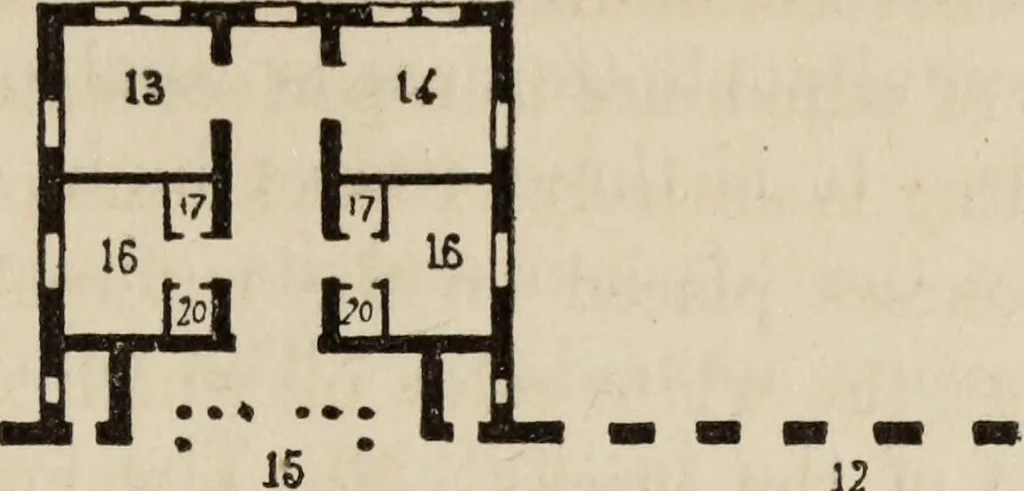 An illustration from Notes and sketches of an architect taken during a journey in the northwest of Europe;, 1877, leaf 36