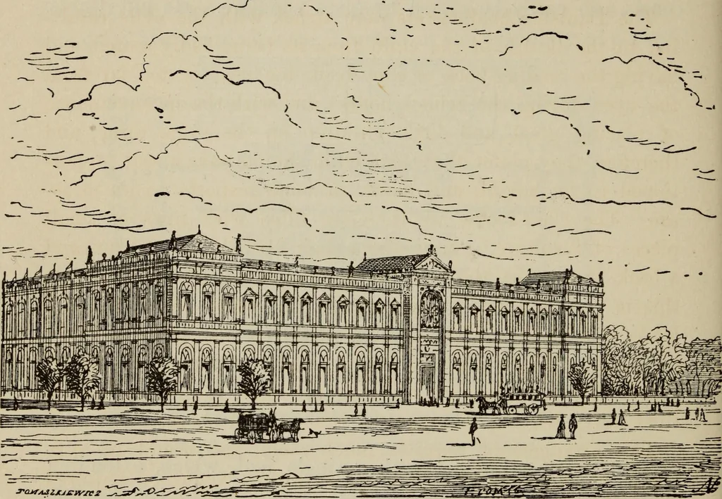 An illustration from Notes and sketches of an architect taken during a journey in the northwest of Europe;, 1877, leaf 375