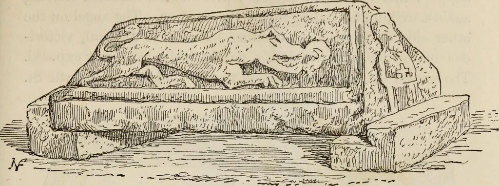 An illustration from Notes and sketches of an architect taken during a journey in the northwest of Europe;, 1877, leaf 394