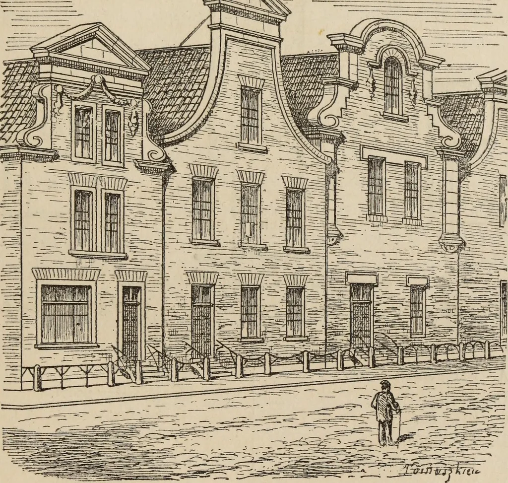 An illustration from Notes and sketches of an architect taken during a journey in the northwest of Europe;, 1877, leaf 42