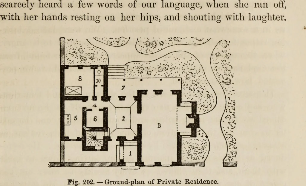 An illustration from Notes and sketches of an architect taken during a journey in the northwest of Europe;, 1877, leaf 422